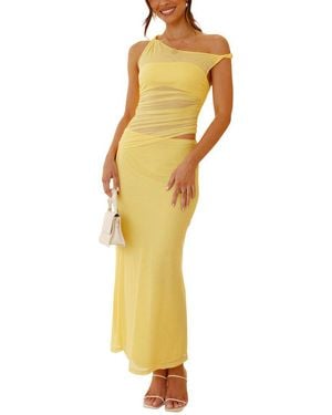 ENJOY PETRA Maxi Dress - Yellow