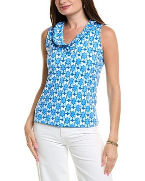 J.McLaughlin Durham Catalina Cloth Top - Blue