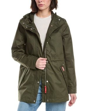 HUNTER Short Rain Coat - Green