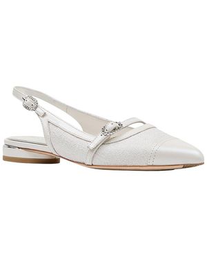 Donald J Pliner Rozamay Canvas Sling Back - White