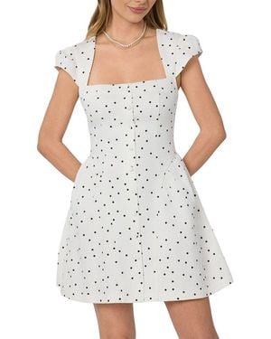Astr Averi Mini Dress - White