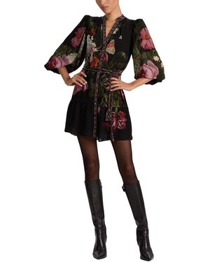 Alice + Olivia Antonette Mini Dress - Black