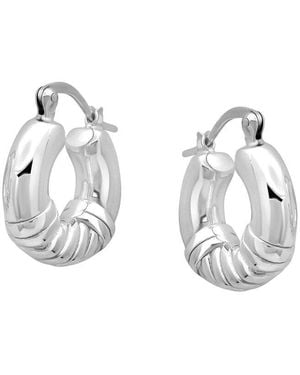 MaxColor Dangle Earrings - Metallic