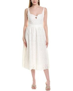 JLuxe Midi Dress - White