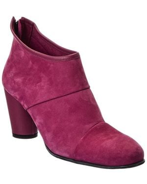 Arche Klea Leather Bootie - Purple