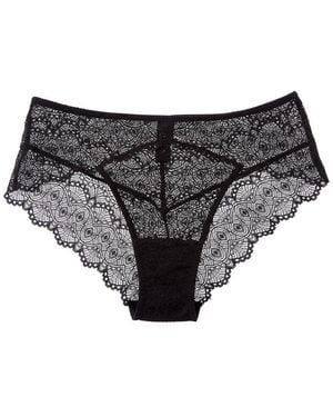 Else Camellia Bikini Brief - Black