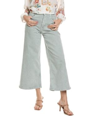 Johnny Was Sydney Cropped Wide Leg - Blue