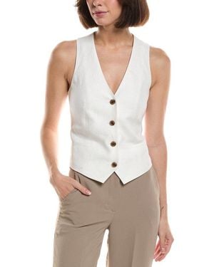 Reiss Mollie Waistcoat - White