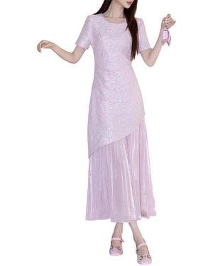 BURRYCO Midi Dress - Purple