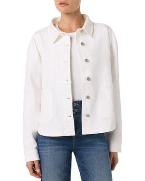 Joe's Jeans Oversized Denim Jacket - White
