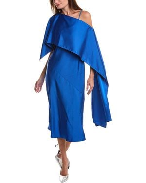 Weekend by Maxmara Micron Slip Dress - Blue