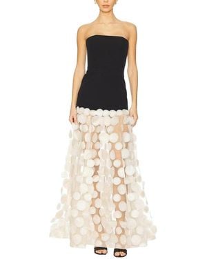 Dilireba Embellished Maxi Dress - Multicolour