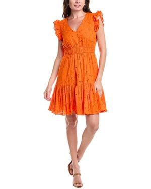 Anne Klein Mini Dress - Orange