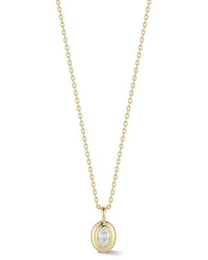 Glaze Jewelry 14K Over Cz Necklace - Metallic