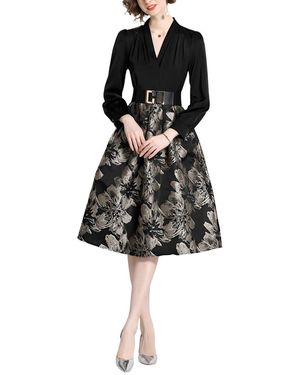 DZA Midi Dress - Black