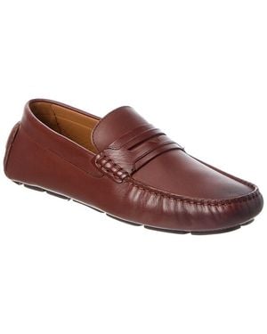 Allen Edmonds Lewis Leather Driver - Brown