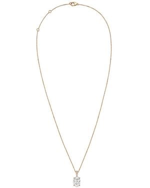 Diana M. Jewels Diana M. 14K Rose 1.15 Ct. Tw. Lab-Grown Diamond Necklace - Multicolour