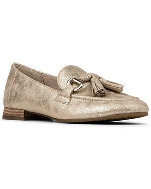 Donald J Pliner Fabia Suede Loafer - White