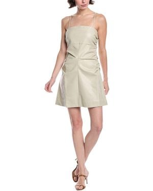Proenza Schouler Label Fitted Spaghetti Mini Dress - Natural
