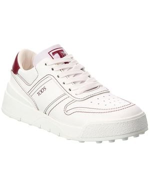 Tod's Leather Sneaker - White