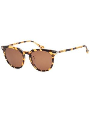 Calvin Klein Square Plastic Sunglasses - Brown