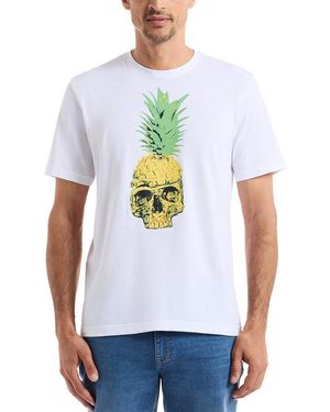 Robert Graham Skull Island Knit T-shirt - White