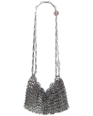 Rabanne 1969 Nano Shoulder Bag - White