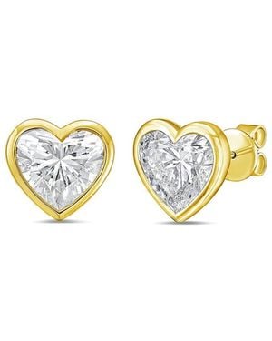 Diana M. Jewels Diana M. 14K 7.00 Ct. Tw. Lab-Grown Diamond Stud Earrings - White