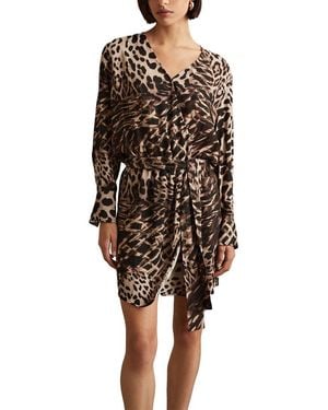 Reiss Zamera Dress - Brown