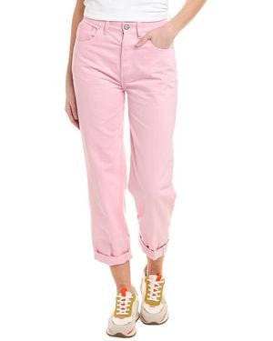 Boyish High-Rise Rigid Tickled Relaxed Tapered Jean - Pink
