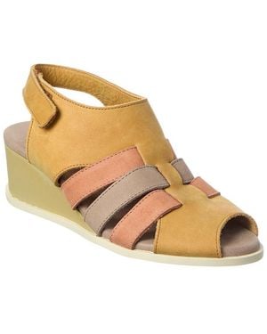 Arche Surame Leather Sandal - Natural