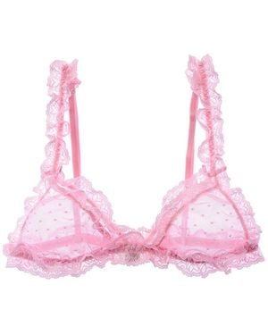 Free People Heart To Heart Bralette - Pink