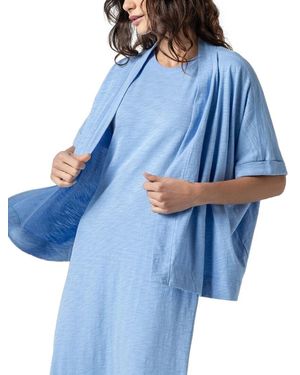 Lilla P Travel Cardigan - Blue