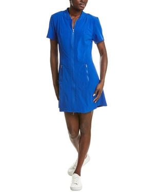 XCVI Mulder Jacket Mini Dress - Blue