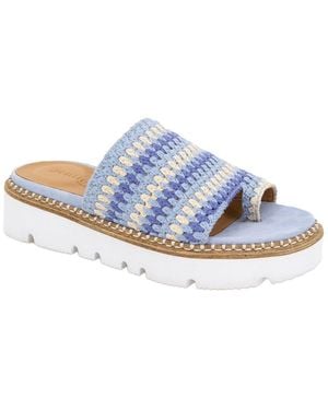 Gentle Souls By Kenneth Cole Lavern Sandal - Blue