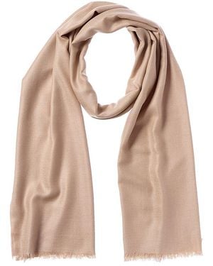Vince Cashmere-Blend Scarf - Natural