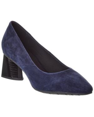 The Flexx Mirta Suede Pump - Blue