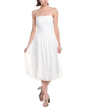 Rachel Roy Donna Midi Dress - White