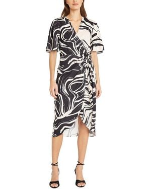 Donna Morgan Midi Dress - Black