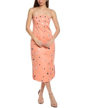 Alexis Malia Midi Dress - Orange