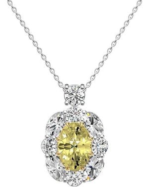 Lab Grown Diamonds 14K 2.50 Ct. Tw. Lab-Grown Diamond Fashion Pendants - White