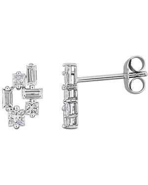 Created Forever 14K 0.18 Ct. Tw. Lab-Grown Diamond Stud Earrings - Metallic