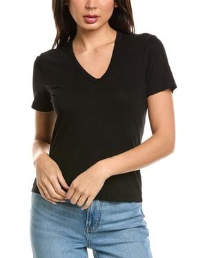 Cotton Citizen Standard V-Neck T-Shirt - Black