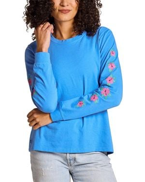 Life Is Good. Crusher T-Shirt - Blue
