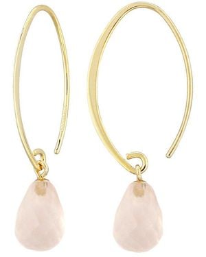 Jane Basch 14k Earrings - White