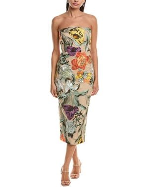 MILLY Shiloh Embroidered Dress - Multicolour