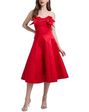 Kaimilan Midi Dress - Red