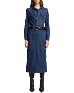7 For All Mankind Maxi Dress - Blue
