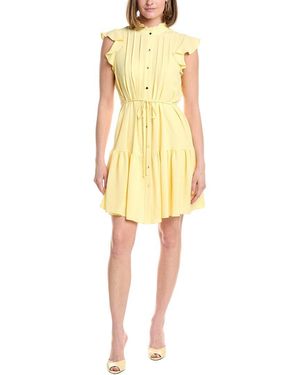 Julia Jordan Shirtdress - Yellow