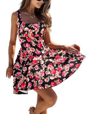 Vincent Mini Dress - Red